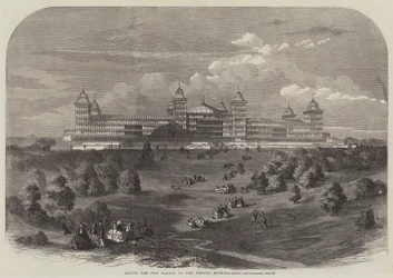 Diseño para el Palacio del Pueblo, Muswell-Hill